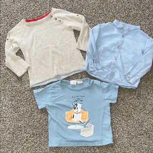 Zara Baby Kids Shirts Set